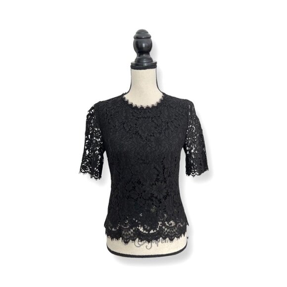 Dolce & Gabbana lace floral blouse size 42 - Picture 1 of 5